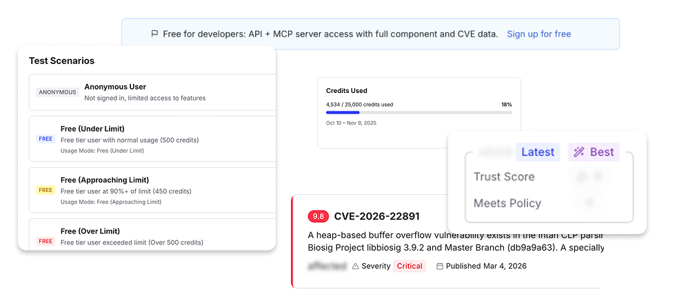 Various screenshots of feature toggles and UI indicators